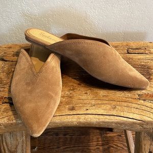 NWOT Splendid Suede Mules